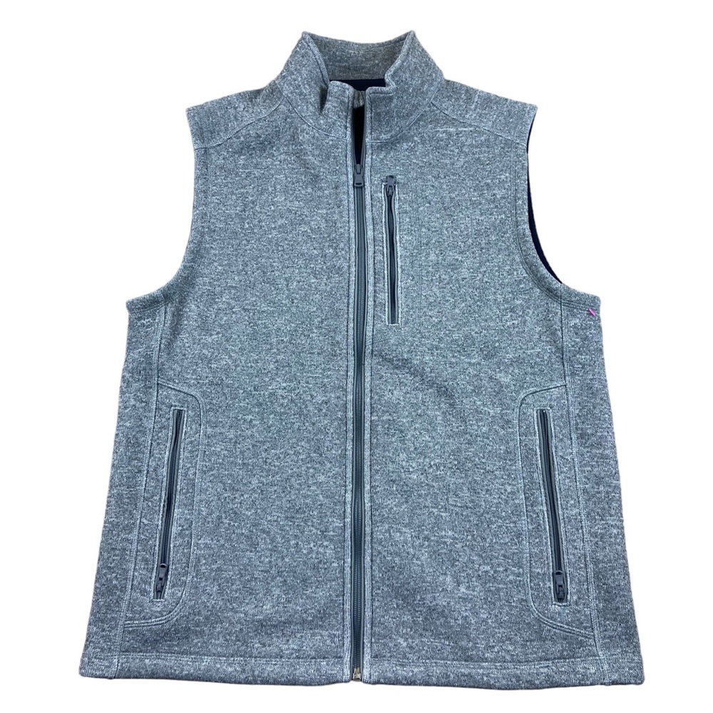 Vineyard Vines full zip vest.